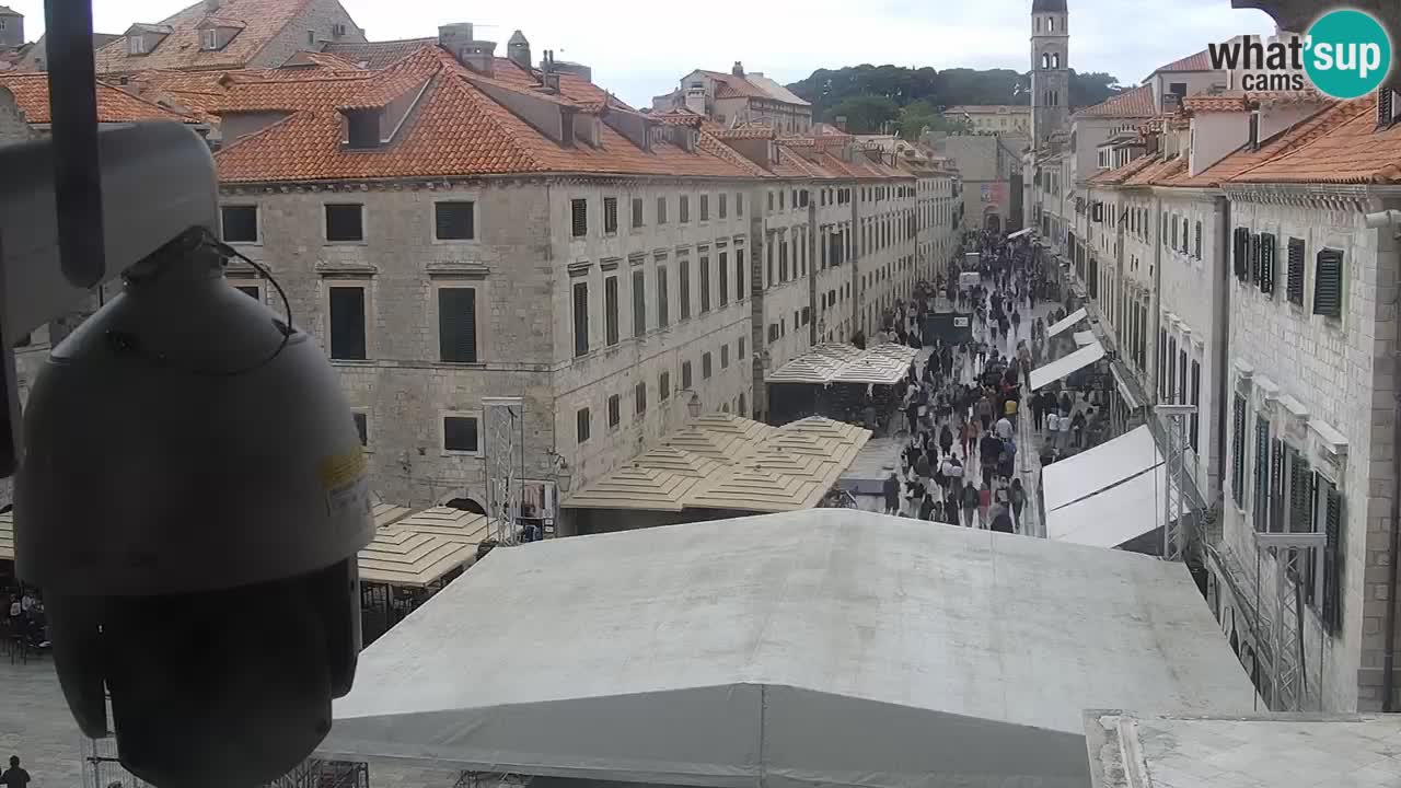 Live Webcam Dubrovnik Stradun
