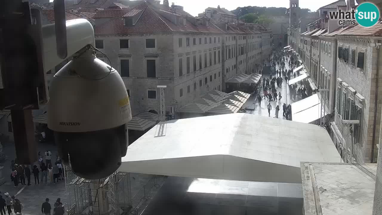 Kamera v živo Dubrovnik Stradun / Placa