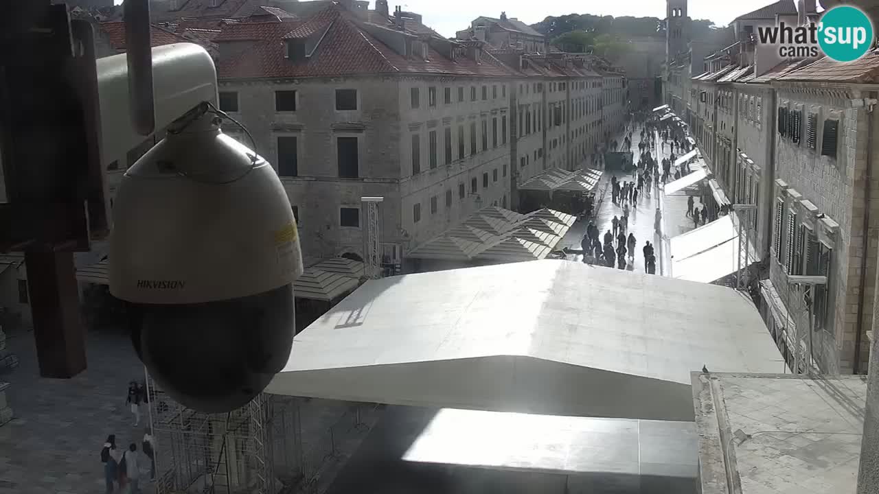 Kamera v živo Dubrovnik Stradun / Placa
