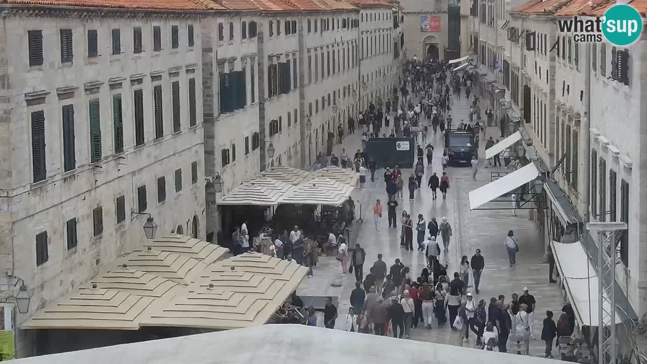 Live Webcam Dubrovnik Stradun