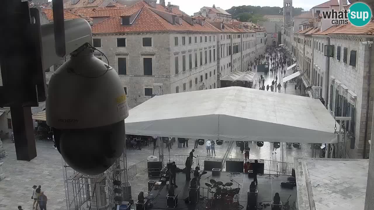 Kamera v živo Dubrovnik Stradun / Placa