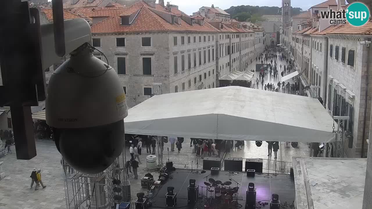 Kamera v živo Dubrovnik Stradun / Placa