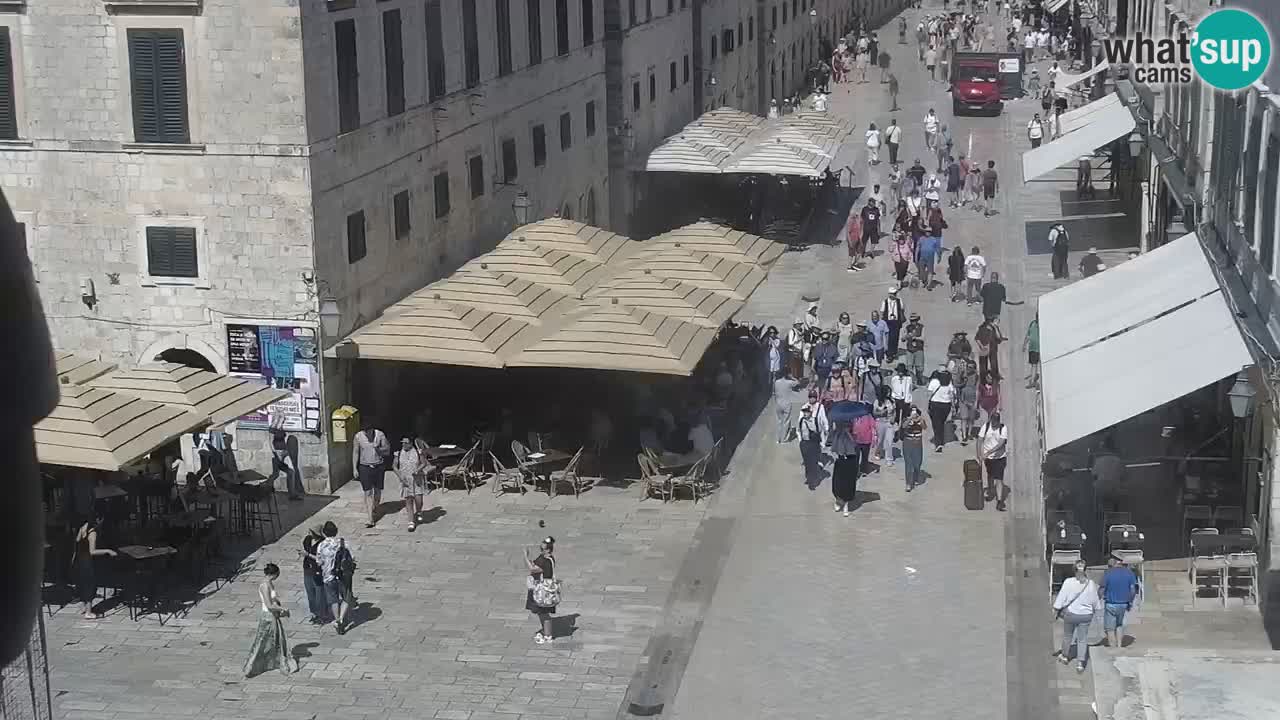 Webcam Ragusa (Dubrovnik) Stradun