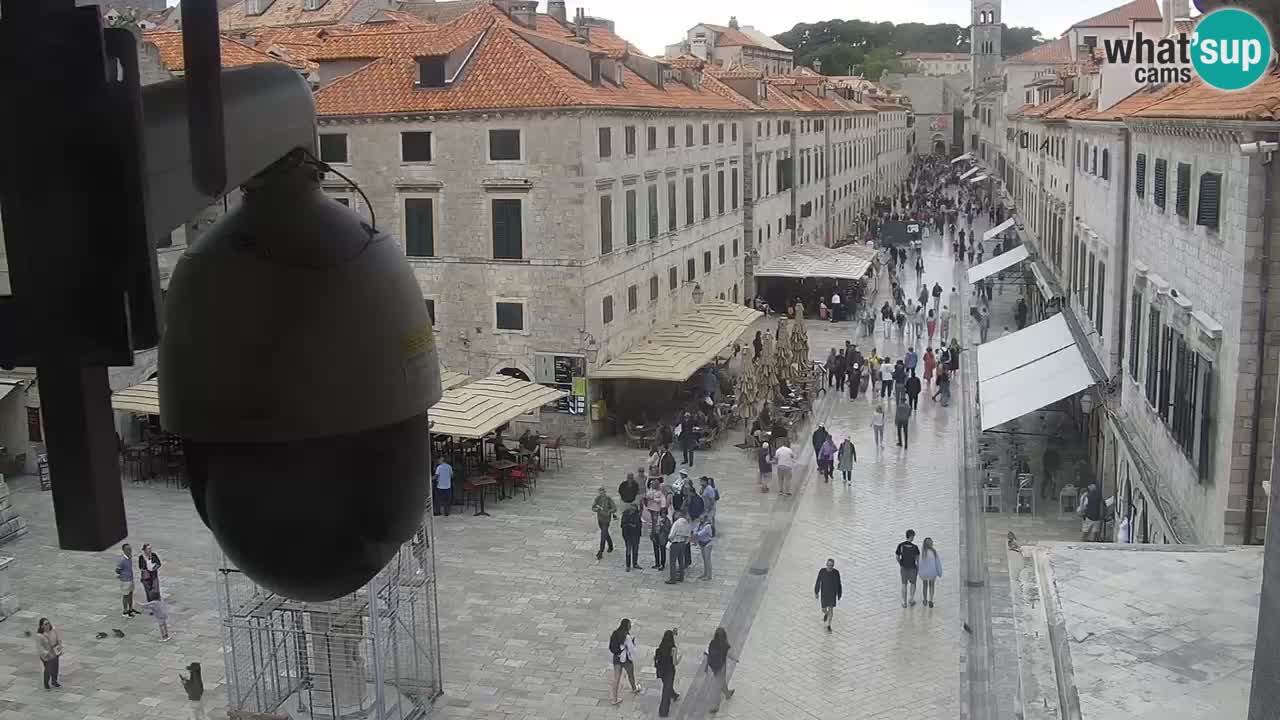 Kamera v živo Dubrovnik Stradun / Placa