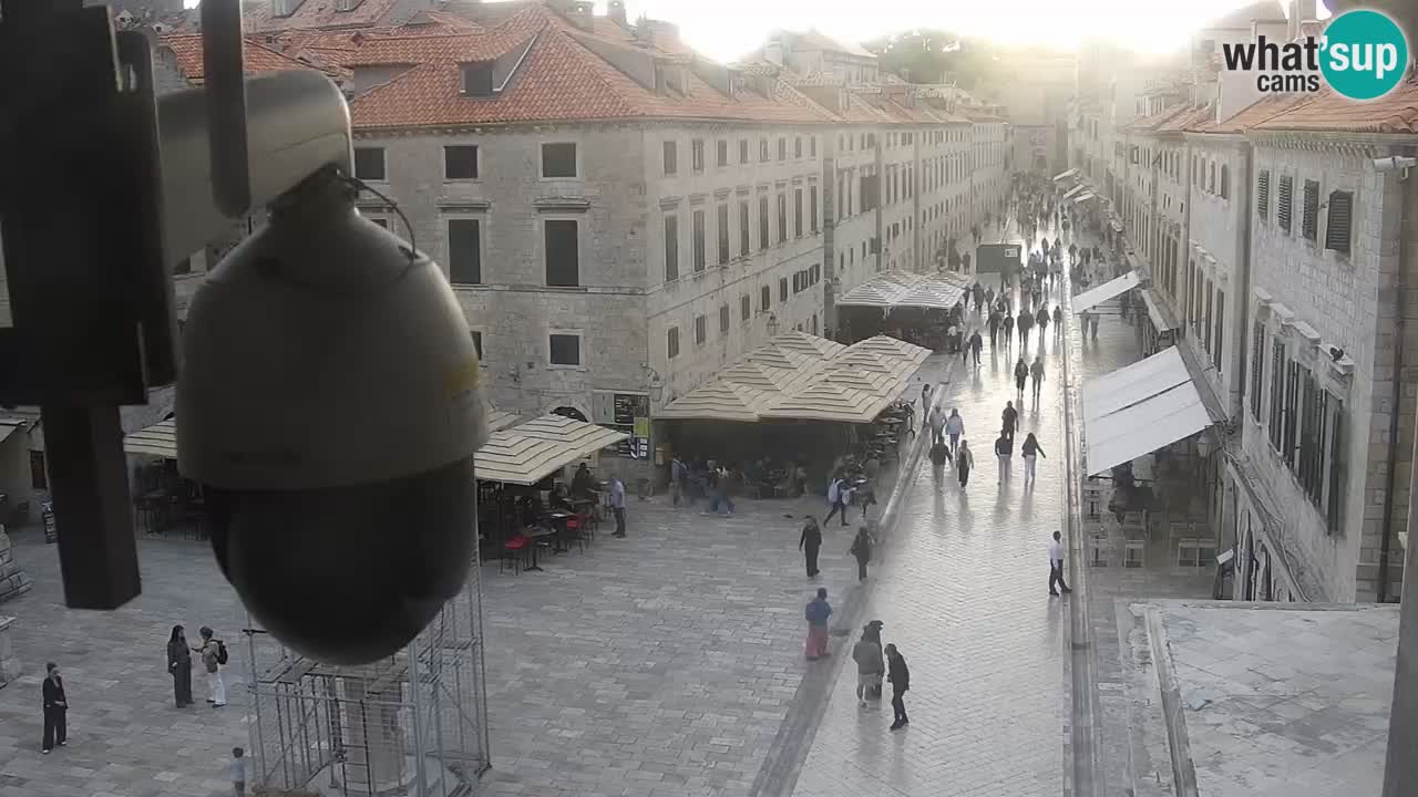 Live Webcam Dubrovnik Stradun