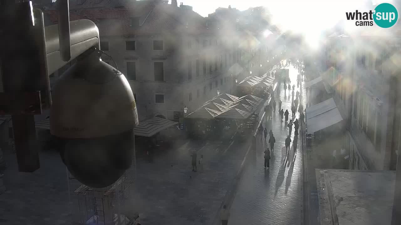 Kamera v živo Dubrovnik Stradun / Placa