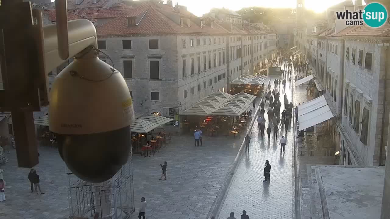 Live Webcam Dubrovnik Stradun
