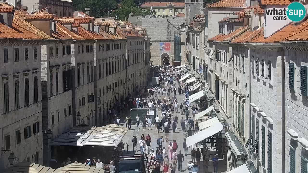 Live Webcam Dubrovnik Stradun