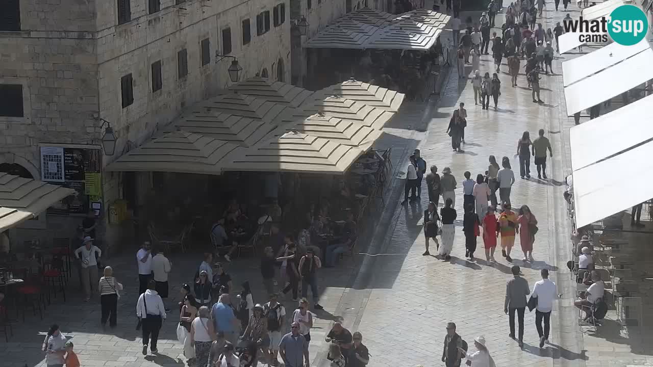 Kamera v živo Dubrovnik Stradun / Placa