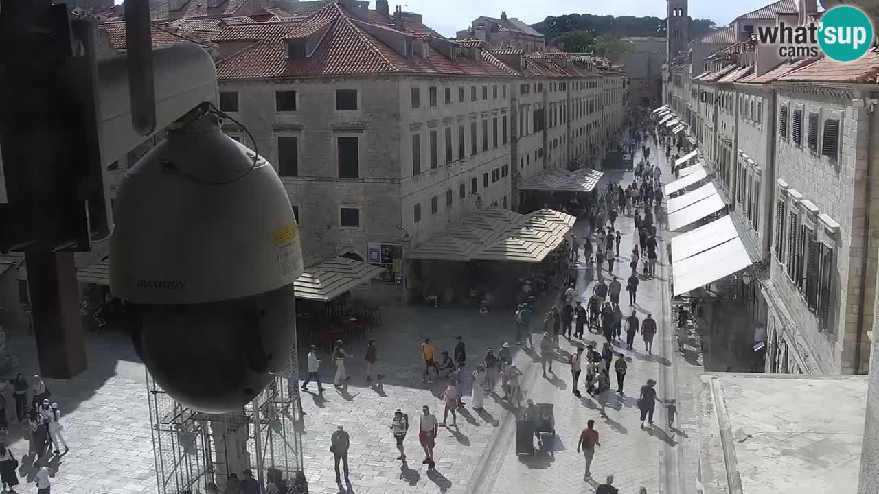 Kamera v živo Dubrovnik Stradun / Placa