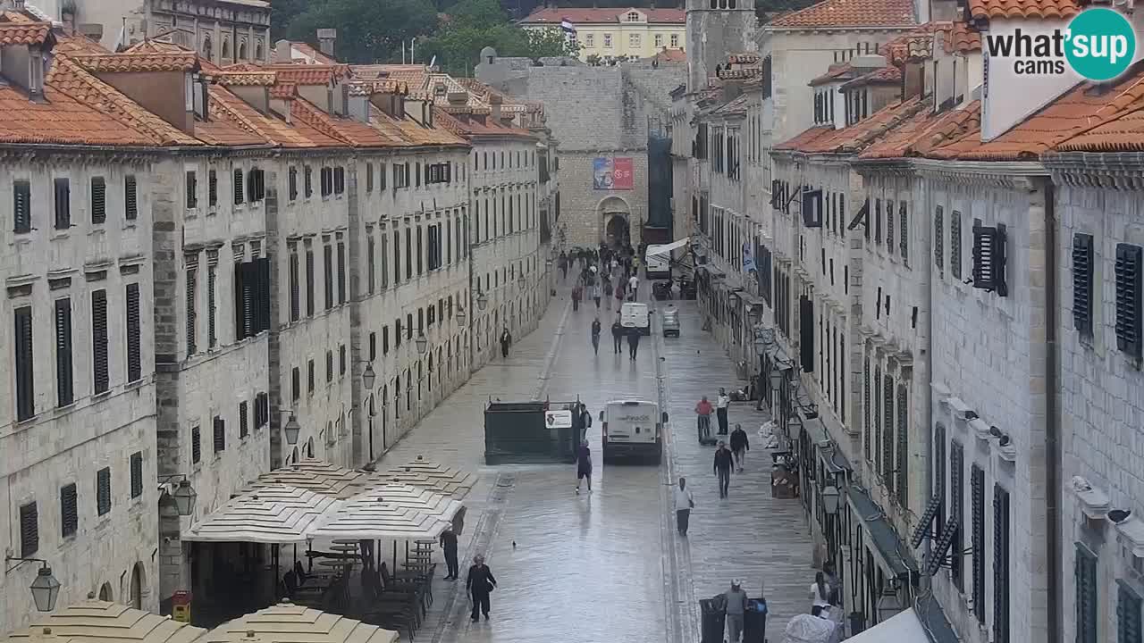 Kamera v živo Dubrovnik Stradun / Placa
