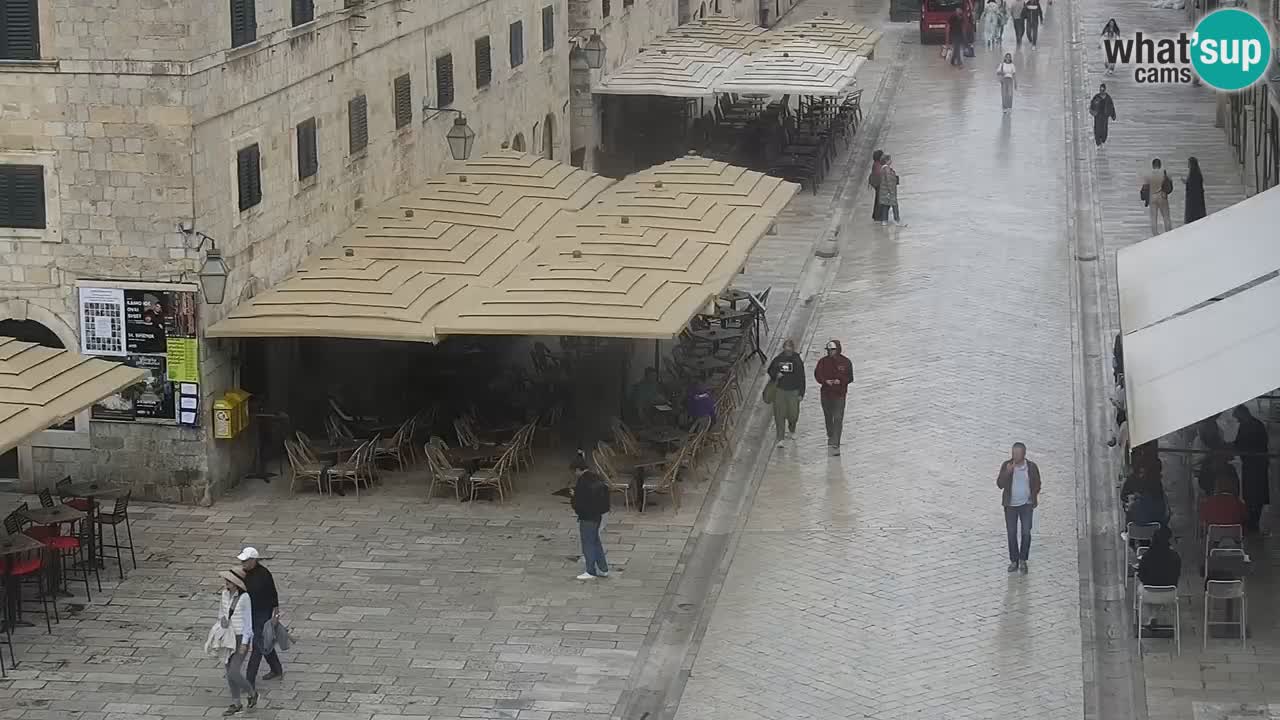 Kamera v živo Dubrovnik Stradun / Placa