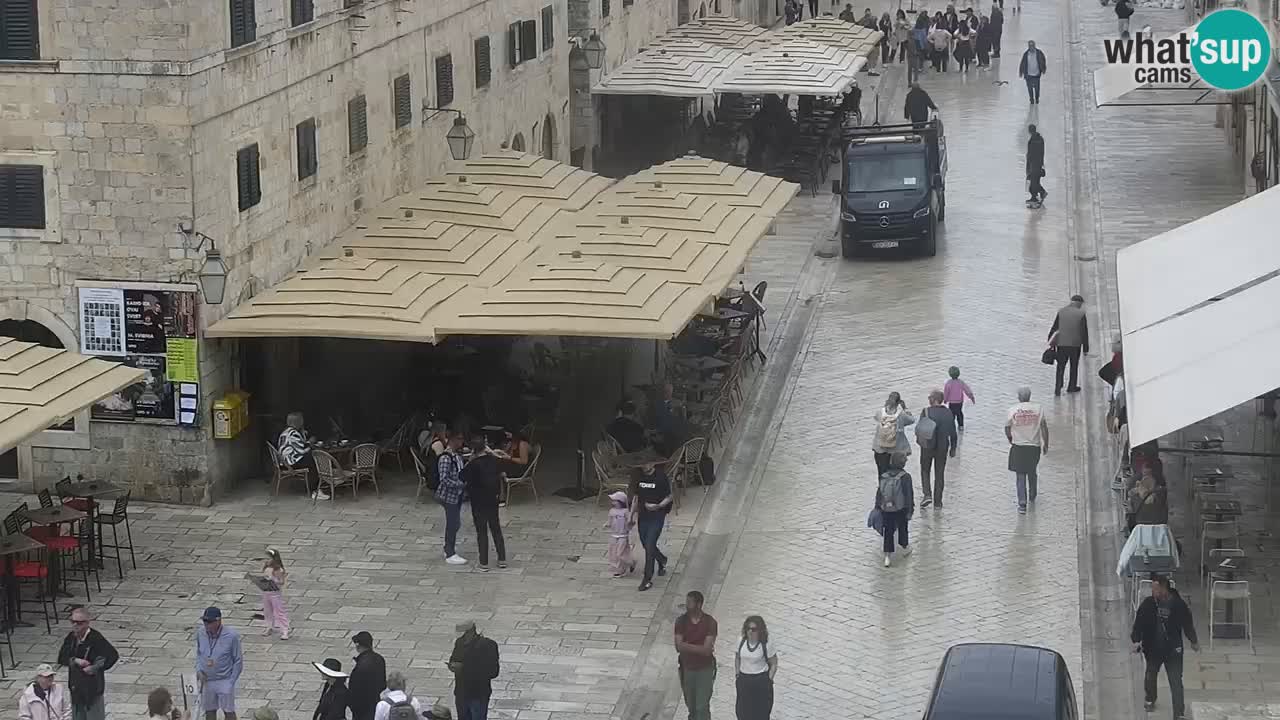 Kamera v živo Dubrovnik Stradun / Placa