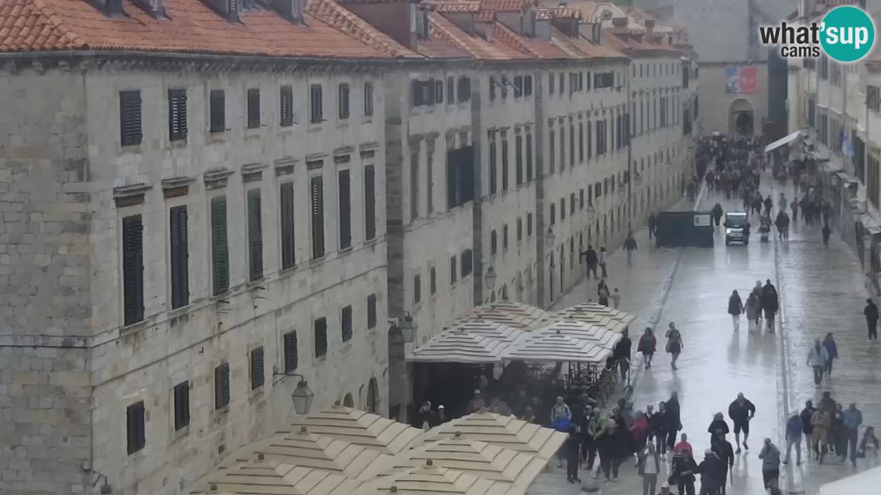 Live Webcam Dubrovnik Stradun