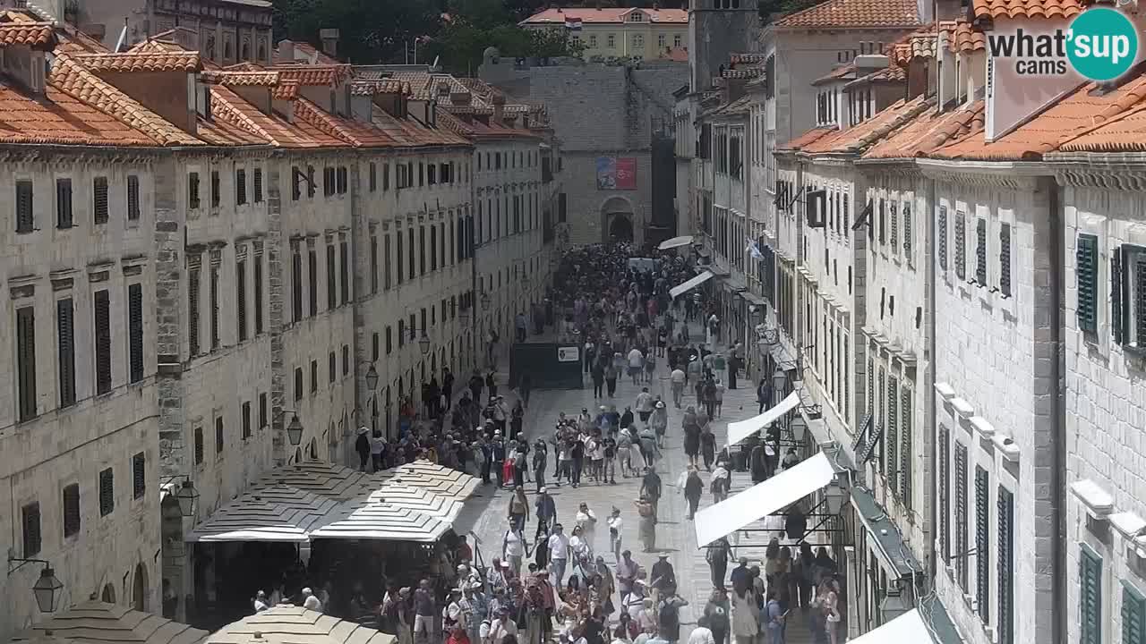 Webcam Ragusa (Dubrovnik) Stradun