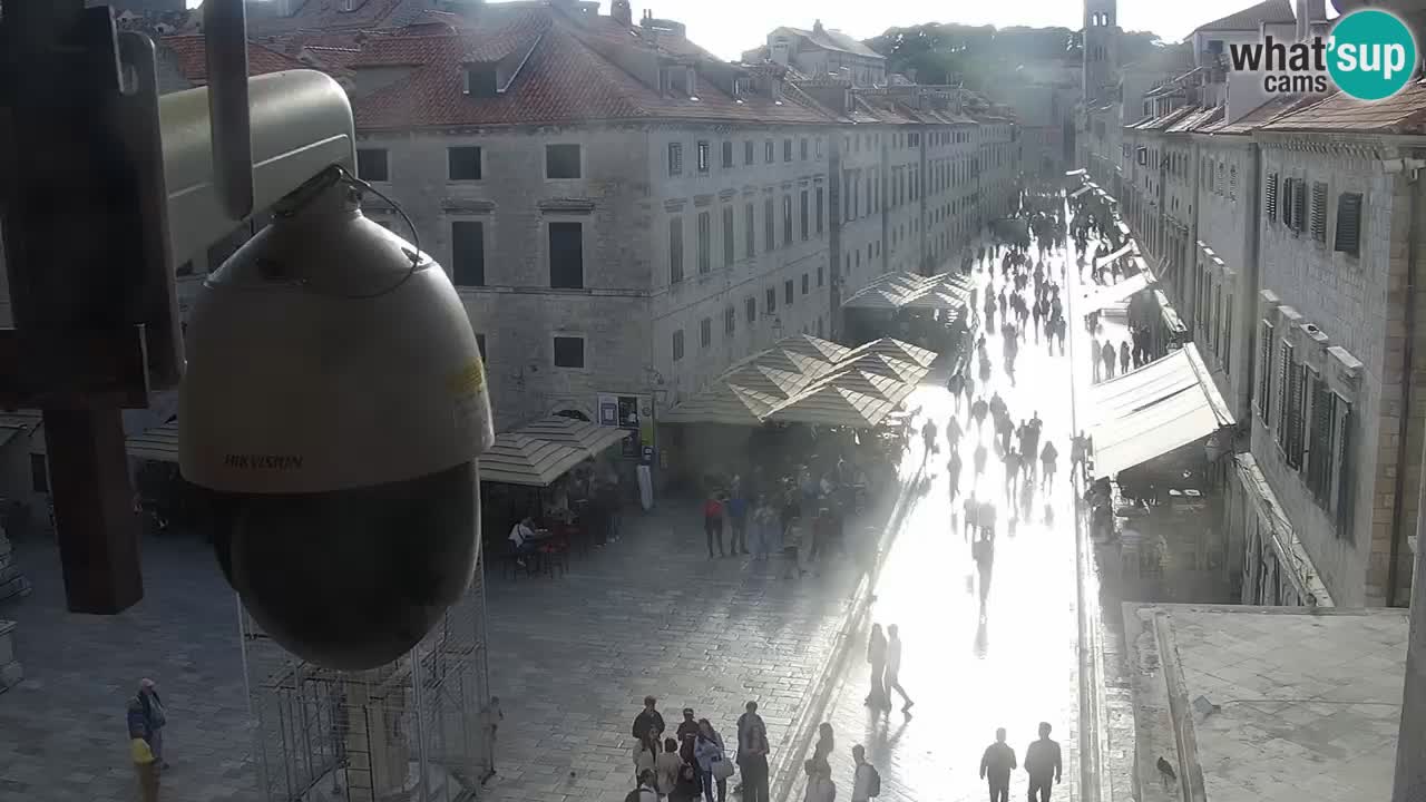 Kamera v živo Dubrovnik Stradun / Placa