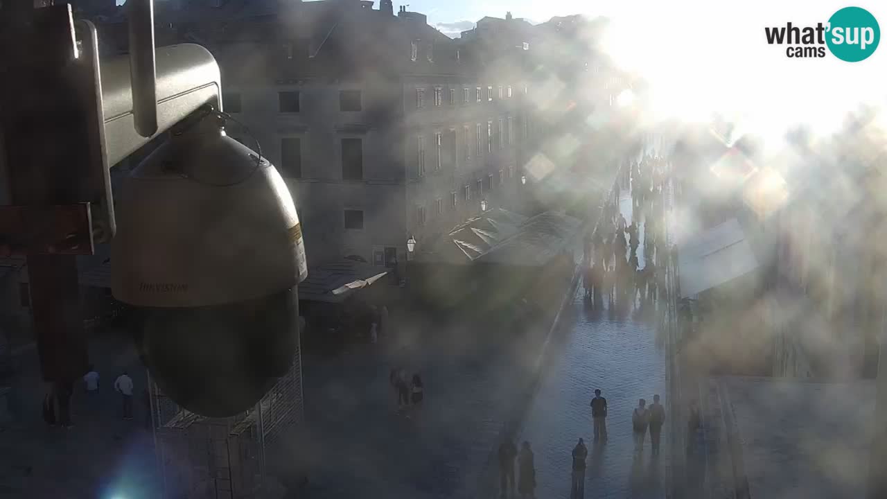 Kamera v živo Dubrovnik Stradun / Placa