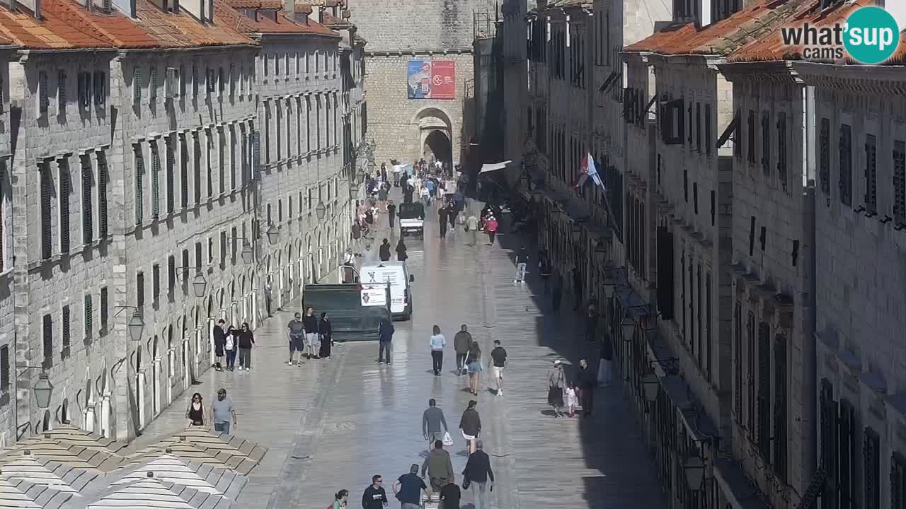 Livecam Dubrovnik Stradun