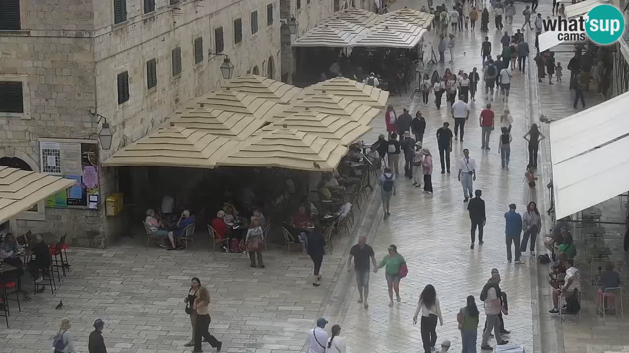 Webcam Ragusa (Dubrovnik) Stradun