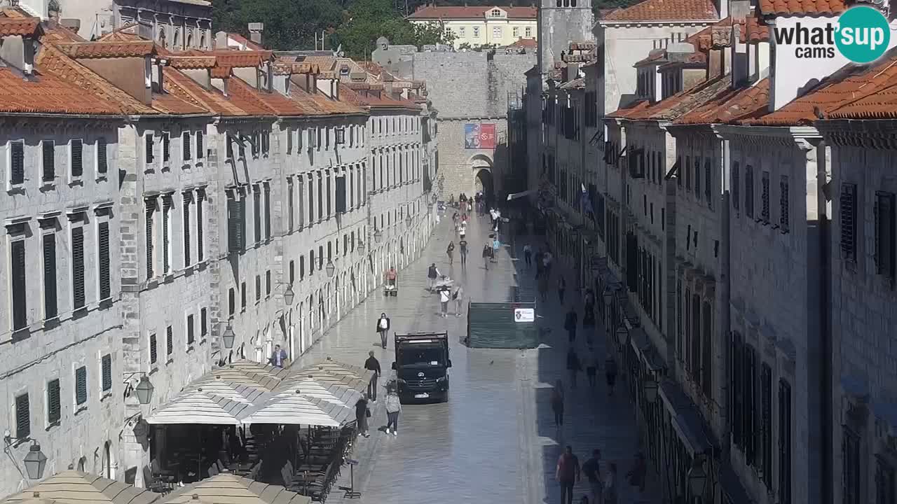 Live Webcam Dubrovnik Stradun