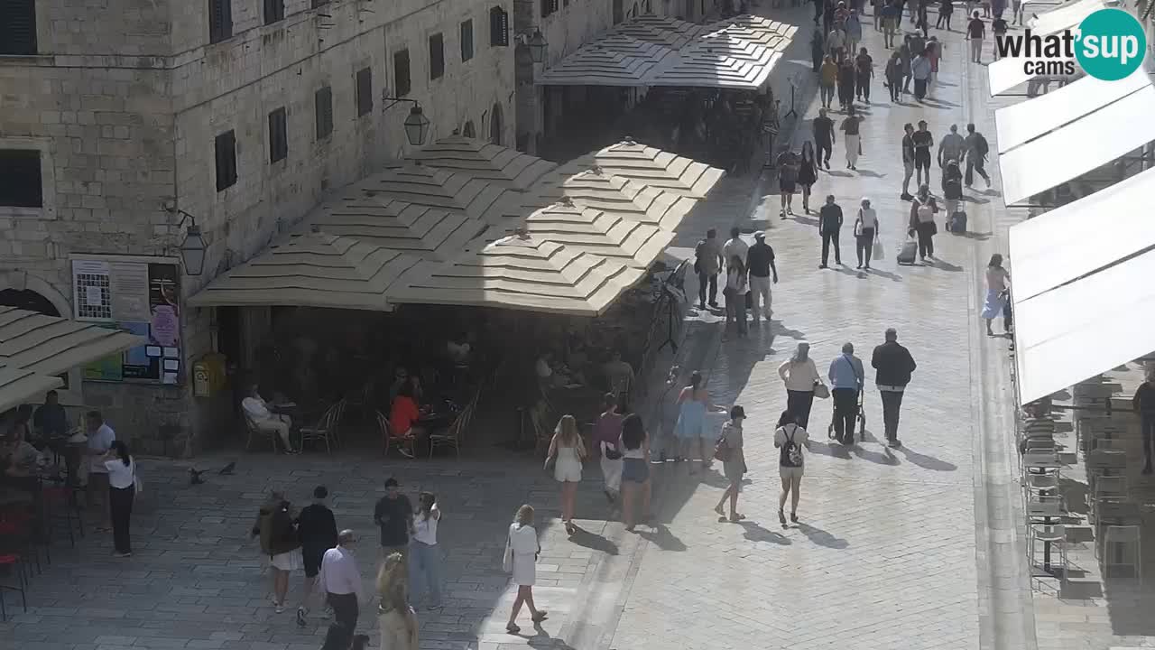Kamera v živo Dubrovnik Stradun / Placa
