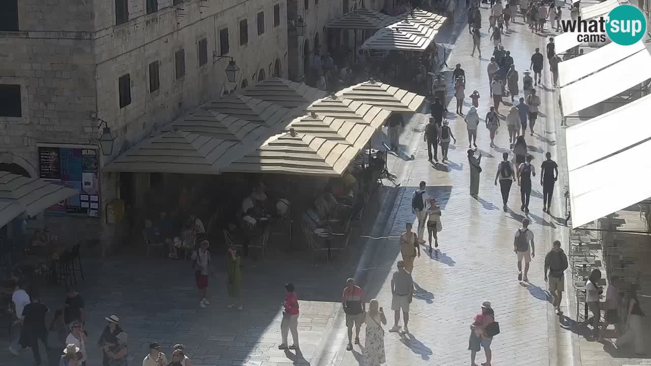 Live Webcam Dubrovnik Stradun