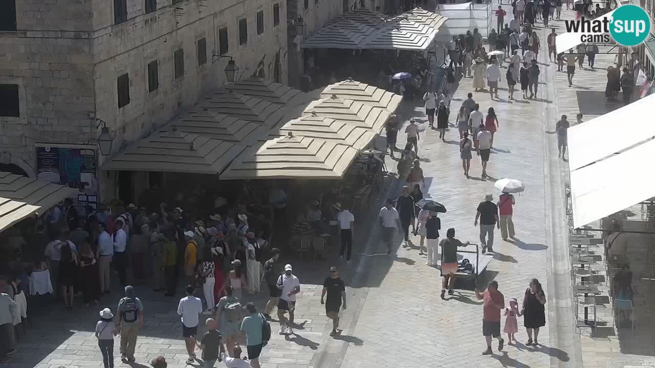 Livecam Dubrovnik Stradun