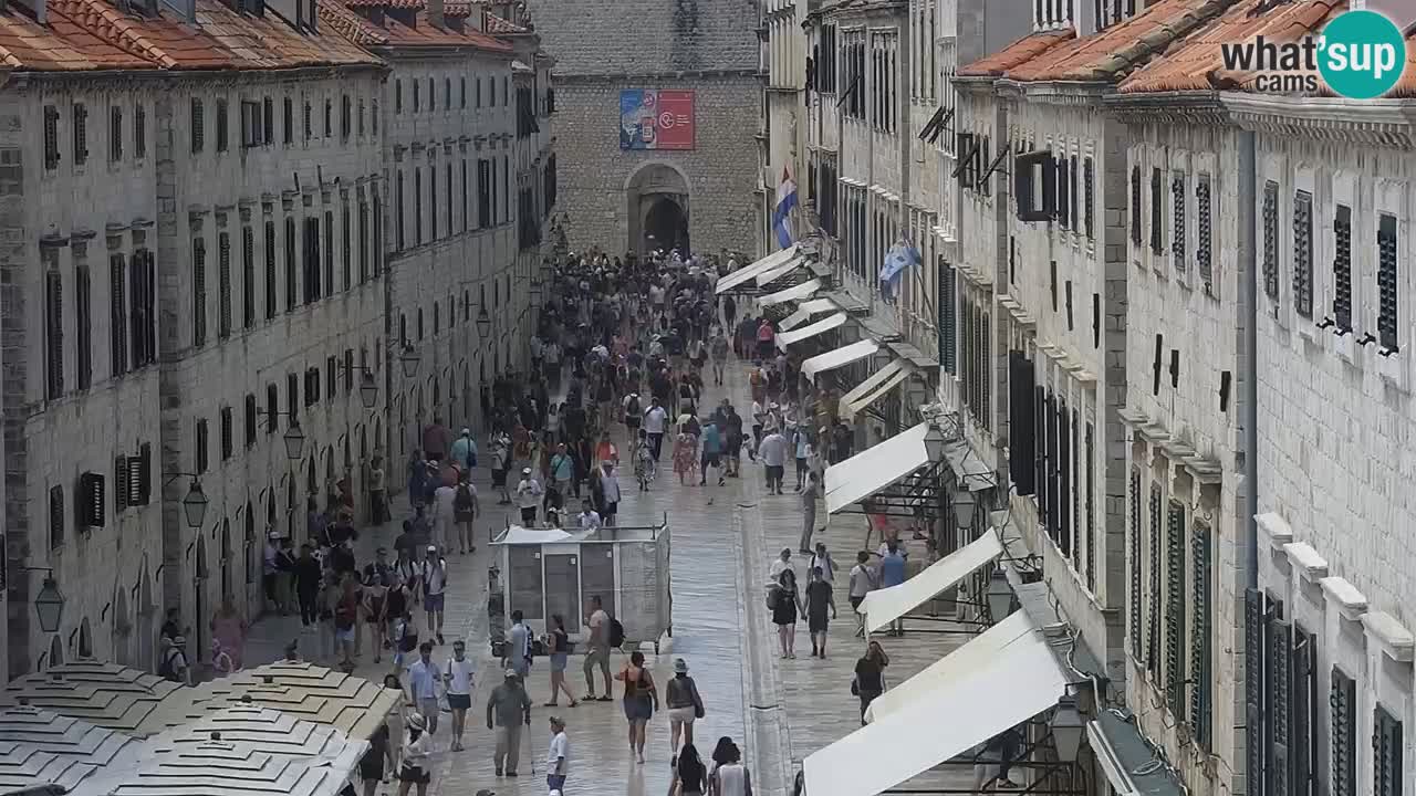 Kamera v živo Dubrovnik Stradun / Placa