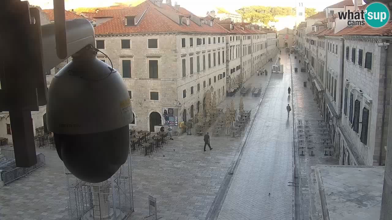 Live Webcam Dubrovnik Stradun