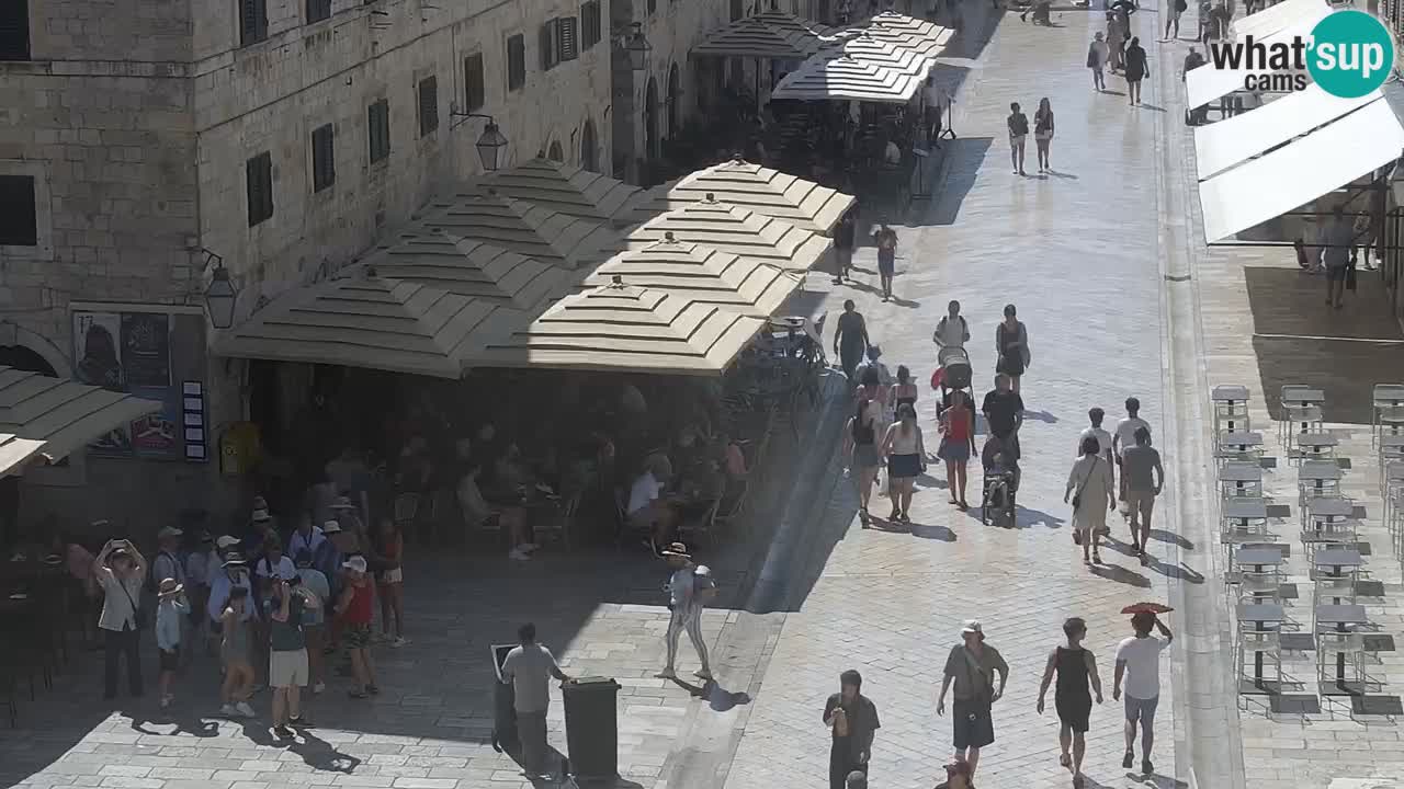 Kamera v živo Dubrovnik Stradun / Placa