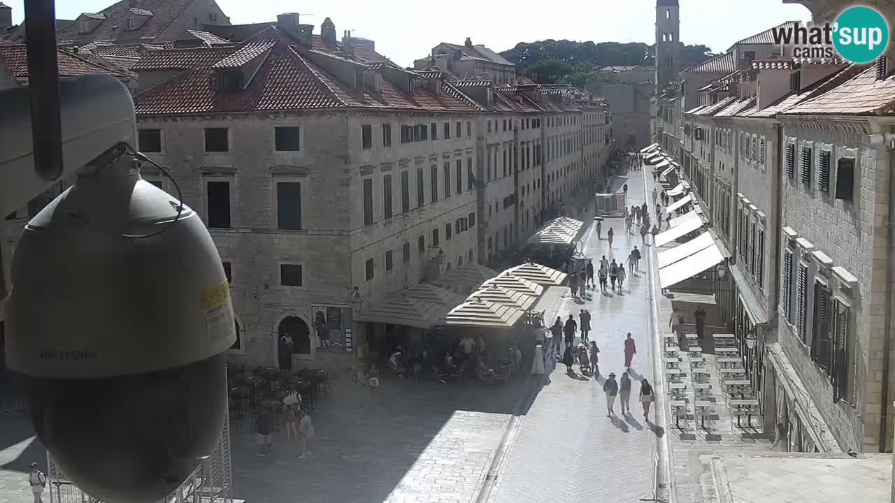 Kamera v živo Dubrovnik Stradun / Placa