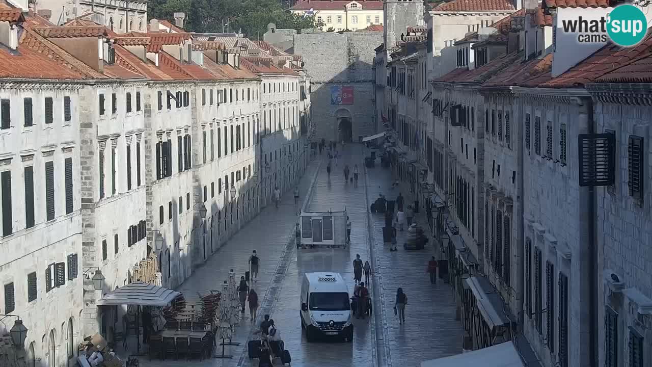 Kamera v živo Dubrovnik Stradun / Placa