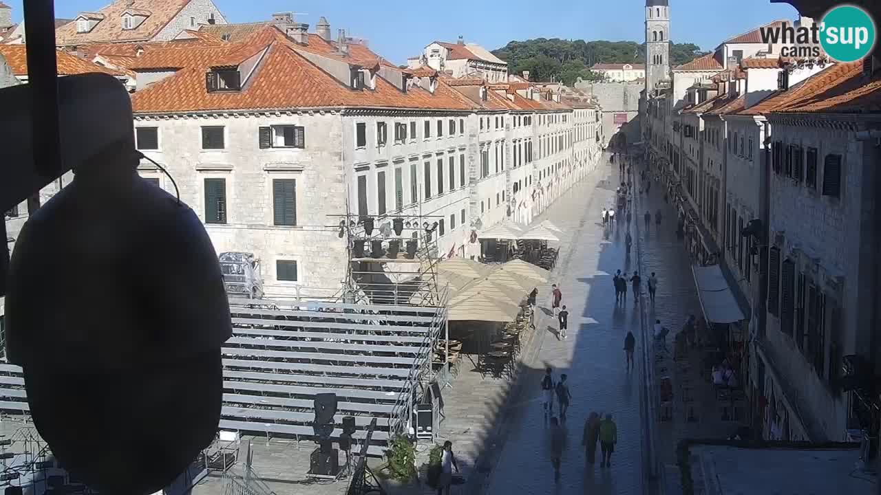 Webcam Ragusa (Dubrovnik) Stradun