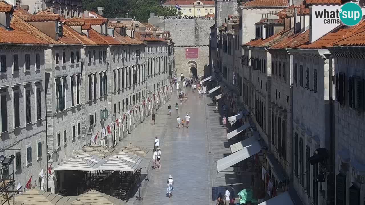 Webcam Ragusa (Dubrovnik) Stradun