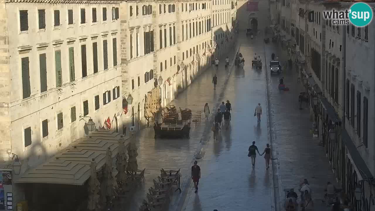 Webcam Ragusa (Dubrovnik) Stradun
