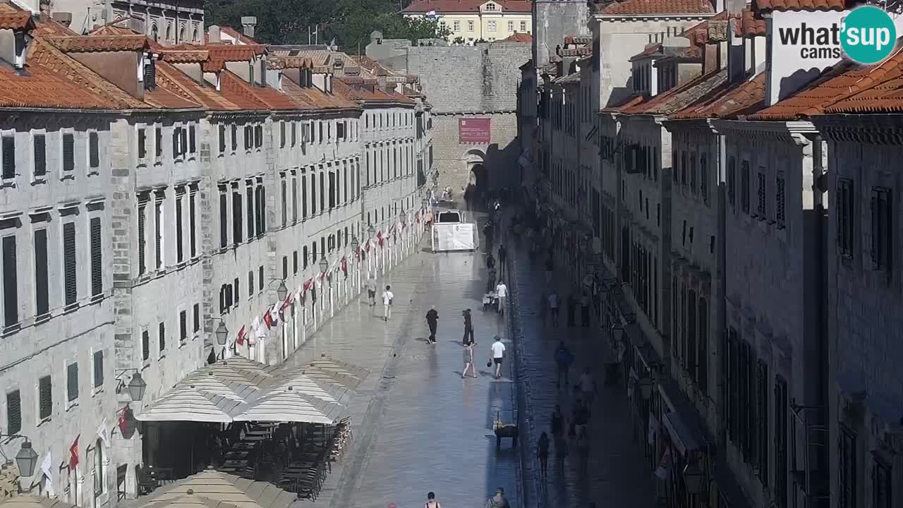 Live Webcam Dubrovnik Stradun