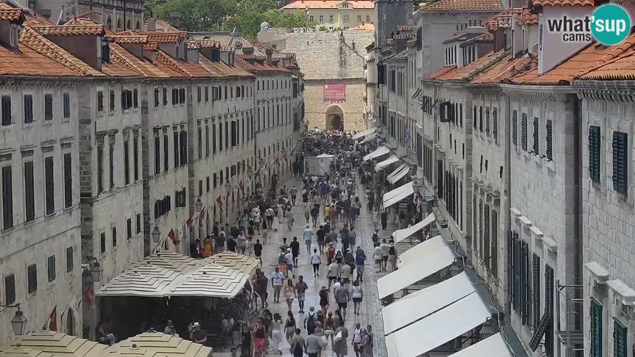 Kamera v živo Dubrovnik Stradun / Placa