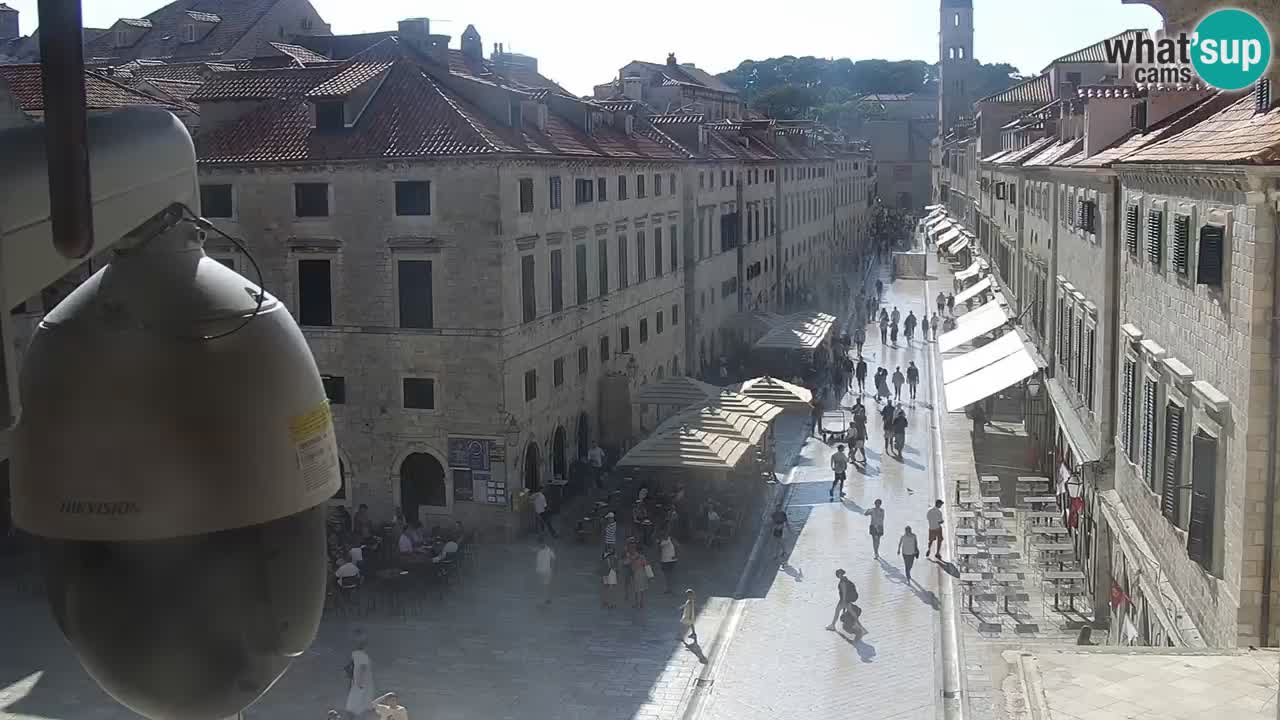 Kamera v živo Dubrovnik Stradun / Placa