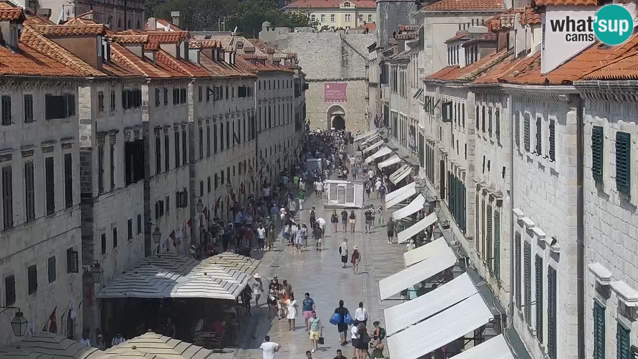 Webcam Ragusa (Dubrovnik) Stradun