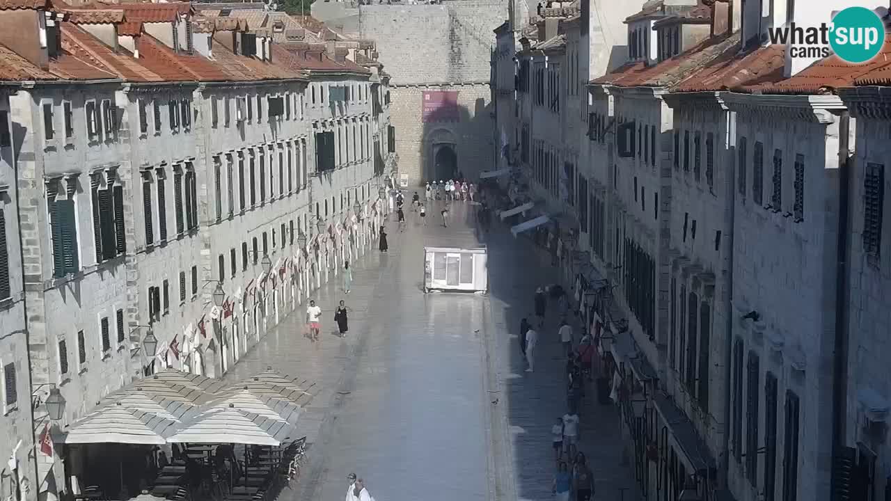 Live Webcam Dubrovnik Stradun