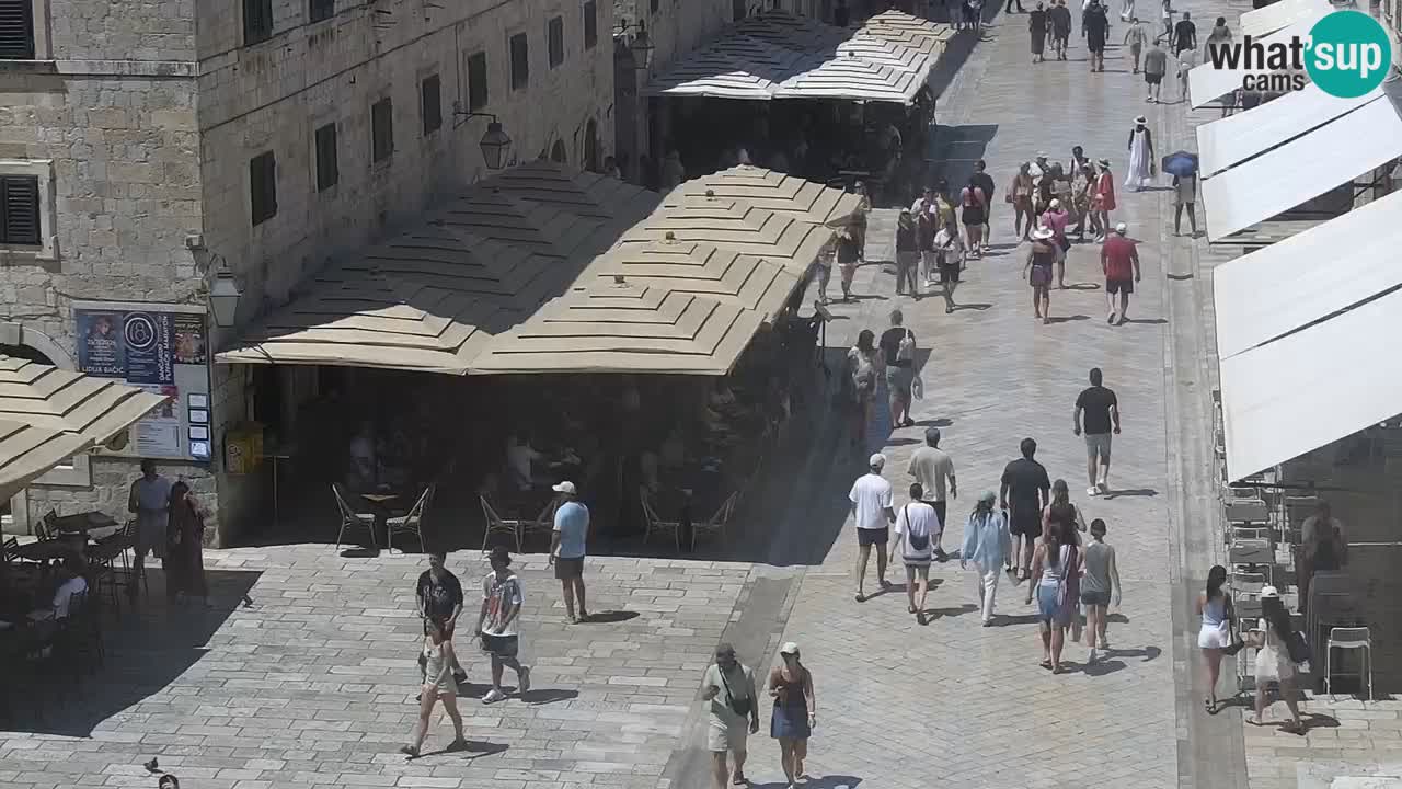 Live Webcam Dubrovnik Stradun