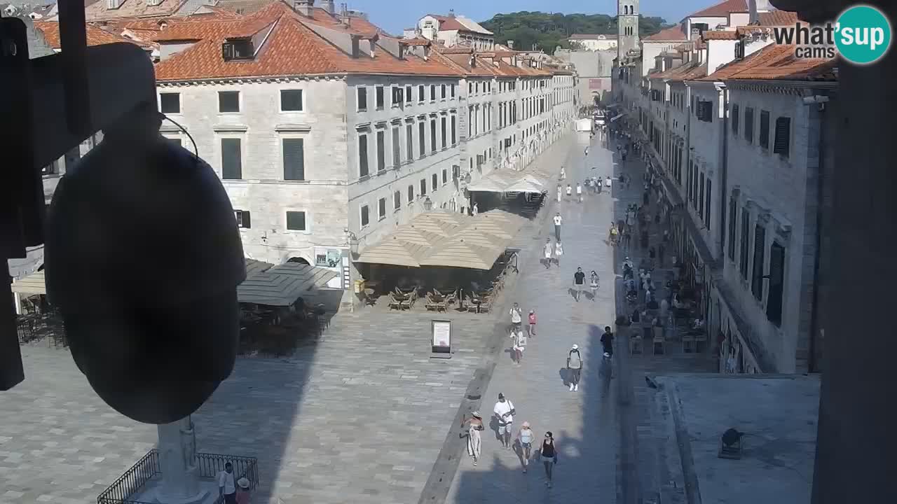 Kamera v živo Dubrovnik Stradun / Placa
