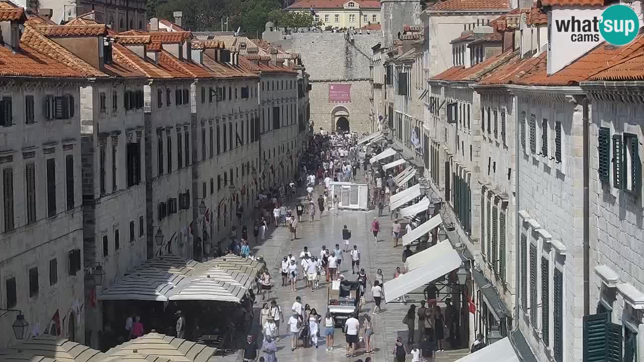 Kamera v živo Dubrovnik Stradun / Placa