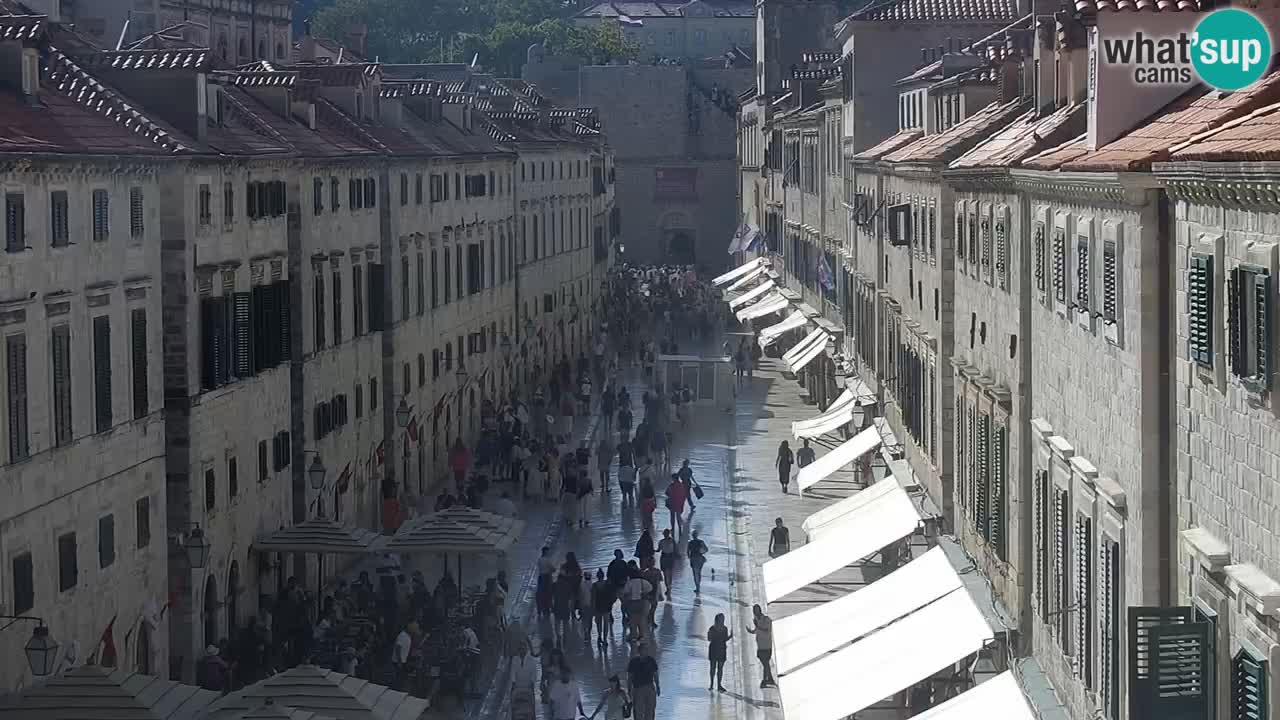 Kamera v živo Dubrovnik Stradun / Placa