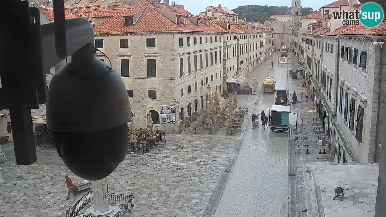 Kamera v živo Dubrovnik Stradun / Placa
