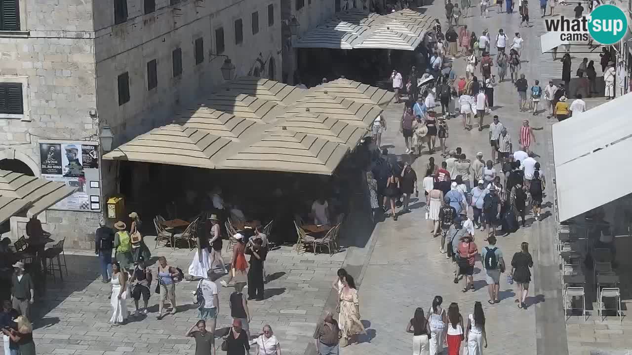 Webcam Ragusa (Dubrovnik) Stradun