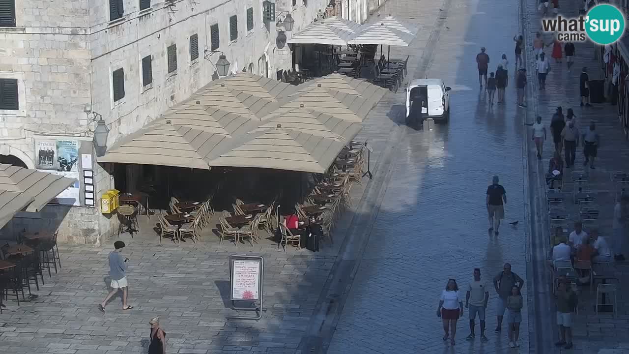 Live Webcam Dubrovnik Stradun