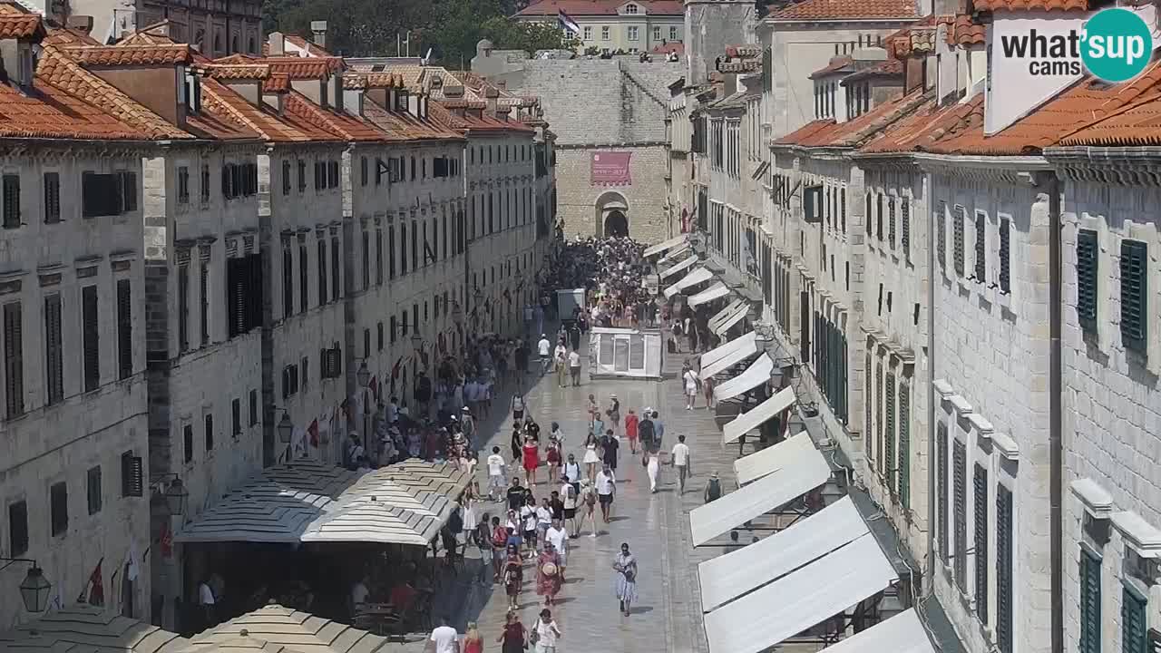Live Webcam Dubrovnik Stradun