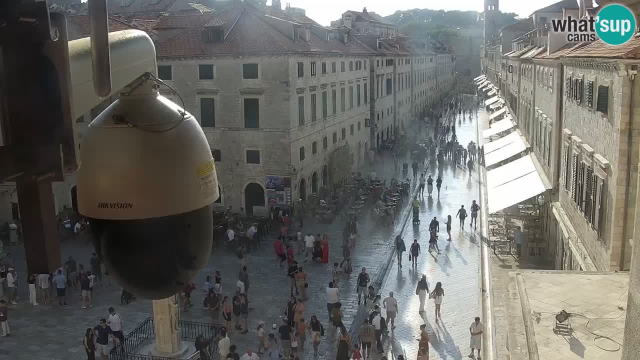 Live Webcam Dubrovnik Stradun