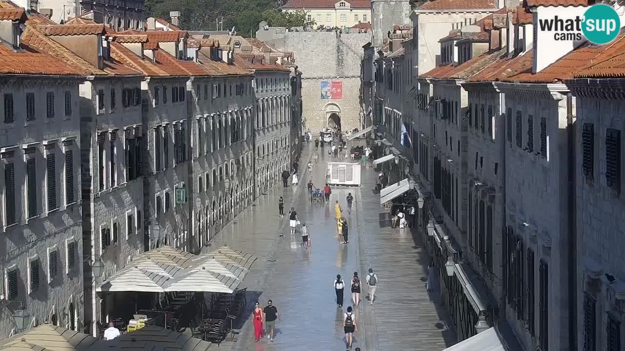 Livecam Dubrovnik Stradun